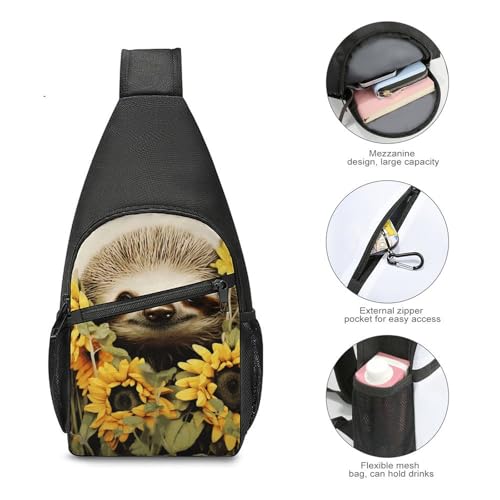 Bolso Crossbody ligero para senderismo y viaje unisex miniatura 5