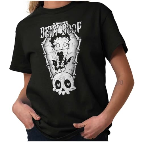 Amazon.com: Halloween Betty Boop Undead Zombie Womens Graphic T