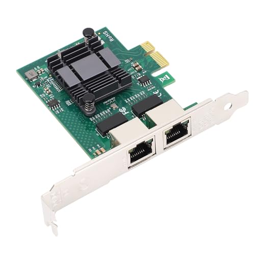 Dual Port Gigabit Network Card for 82575 Chipset High Performance PCIe X1 for Desktops and Servers miniatura 2
