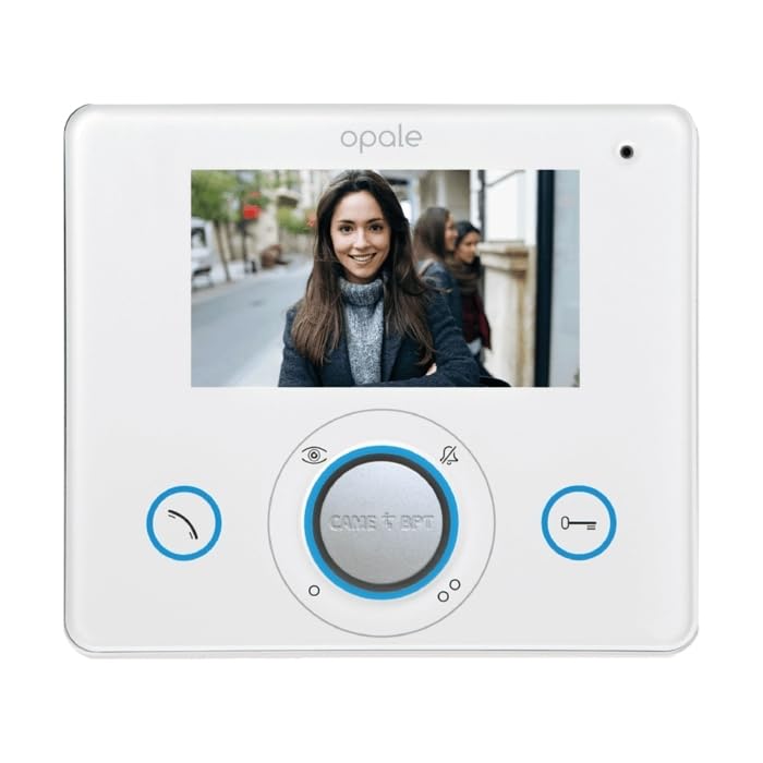  Videocitofono Vivavoce Con Display Lcd CAME BPT OPALE W WHITE 62100250