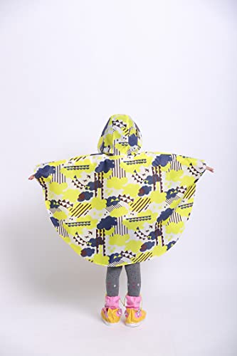 Image of Freesmily Kids Cute Raincoat Waterproof Rain Poncho Jacket Coat for Girls Boys