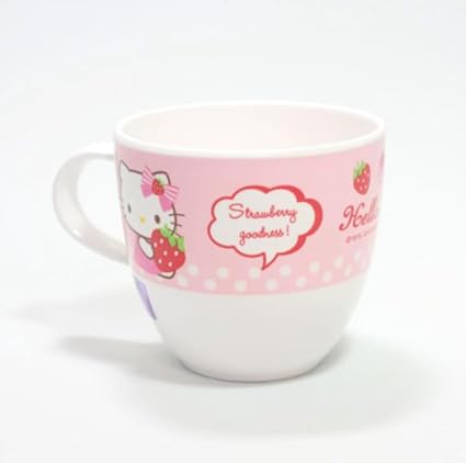 HELLOKITTY's Strawberry Fest Melamine Mug with Handle - Set of 2