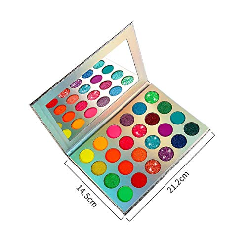 GlitzyGurl Neon Glitter Eye Shadow Palette - Image 6