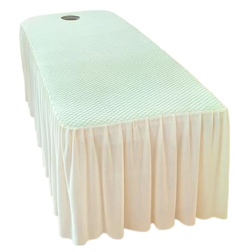 Sábanas refrescantes con orificio para la cara funda para mesa de masaje salón spa