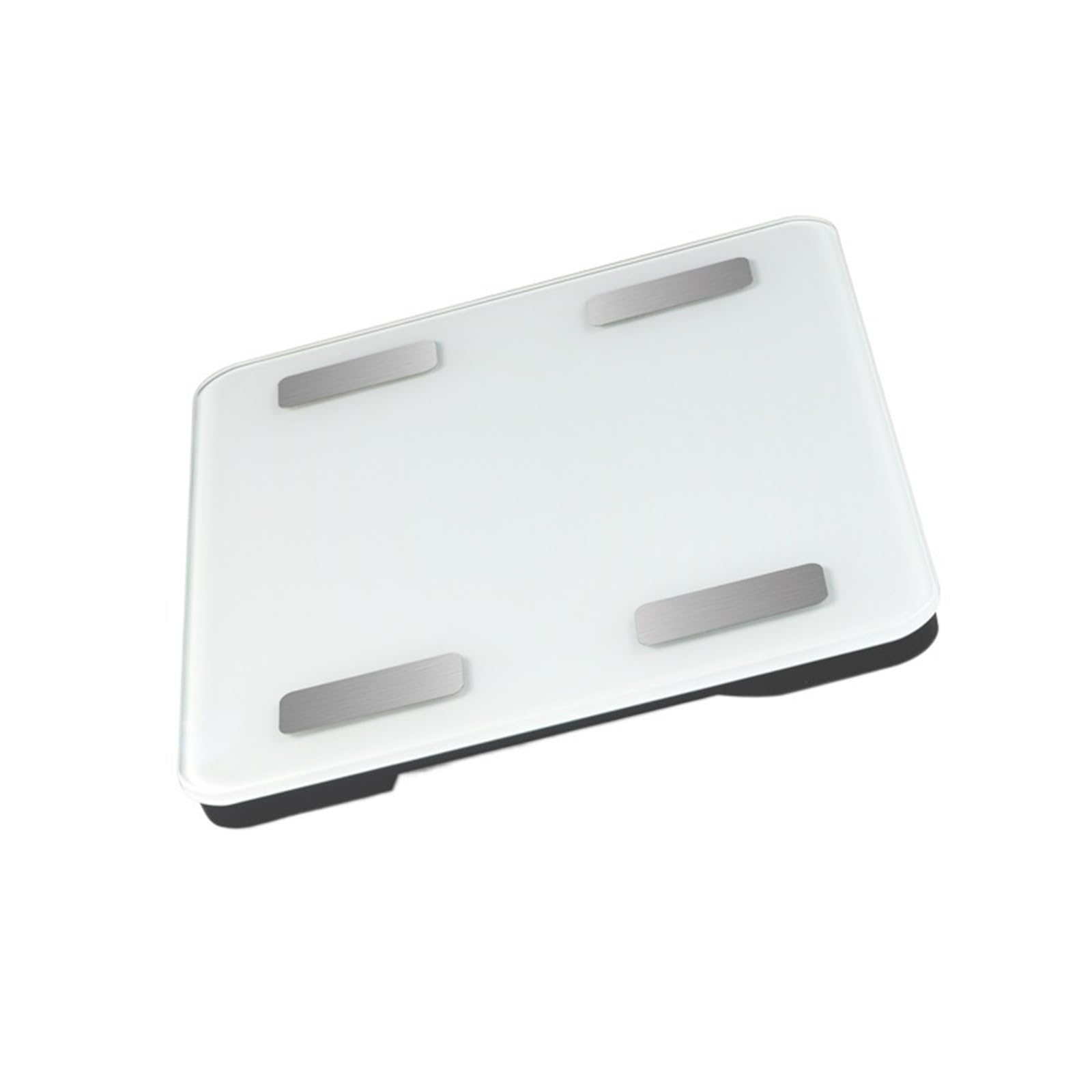 Básculas De Pesaje Suelo Inteligente Bluetooth Báscula Corporal Peso Baño Grasa Humano Digital Preciso FáCil De Leer(White)