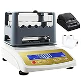 AYCDL Prueba digital de pureza de oro y plata, analizador de quilates de valor K, medidor de densidad de metales preciosos, herramienta de prueba de joyería, Withprinter-XF300K