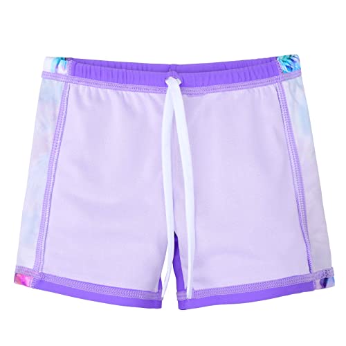 Image of TFJH E Girls Short Sleeve Swimsuit Two Piece Swimwear UPF 50+ UV 3-12 Years