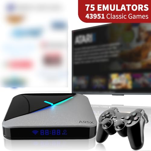Game Consoles S905X3 Chip with Built in 43,951 Retro Games, Retro Game Console, Video Game Console,