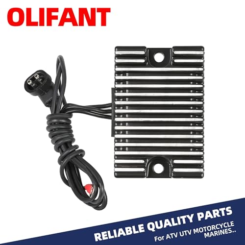 Image of Voltage Regulator Rectifier For Harley Davidson Electra Glide Tour Glide FLT FLHT 89-96 /Big Twin EVO Dyna Heritage Softail 89-99 74519-88 74519-88A (3 Wire)