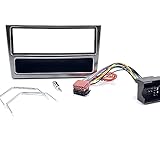 Autoradio Einbauset Radioblende Einbaurahmen + Adapterkabel + Ausbauwerkzeug + Antennenadapter für OPEL SUZUKI