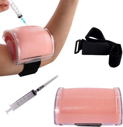 ノーブランド品 筋肉内注射トレーニングパッドモデル - 3 in 1 注射トレーニングパッド 着用デザイン、学生、看護師、医師のための注射シミュレーター練習ツールのサムネイル