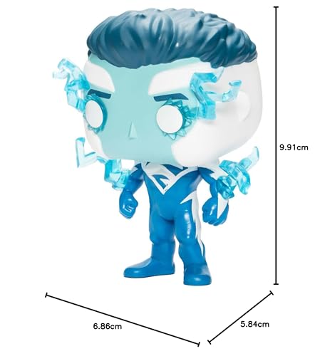 Funko Pop! Heroes: DC - Superman - (Blue) - (NYCC/Fall Con) - DC Comics- Figurine en Vinyle à Collectionner - Idée de Cadeau - Produits Officiels - Jouets pour Les Enfants et Adultes