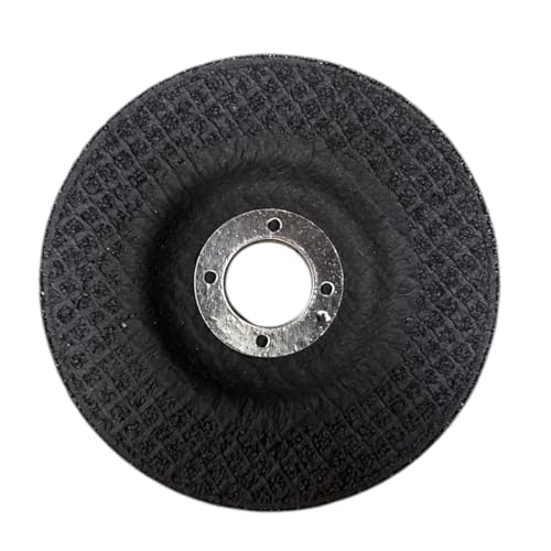 NTools SDSS – Schleifbockscheibe 115 x 6,4 x 22,23 mm zum Schleifen von Stahl | Schleifscheiben für handgeführte Winkelschleifer | FEPA-Form 27 (abgesenkte Mitte), 6,4 mm dick | 5 Stück