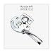 Rotary Forced Close Door Handle Precision Casting Industrial Equipment Engineering Mechanical Seal Door Lock(Kirsite Left,Large Size)