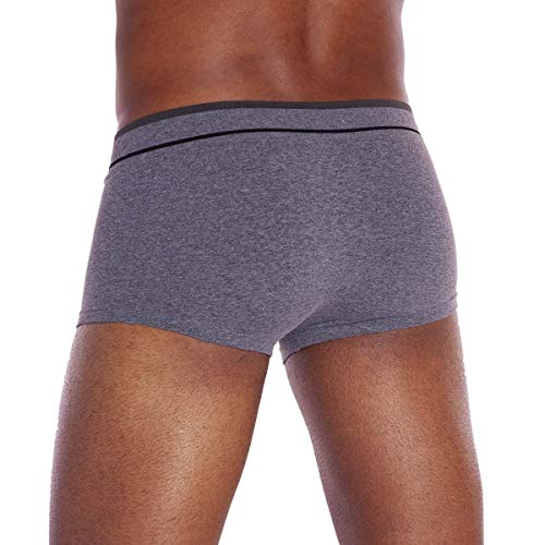 Cueca Sunga, Lupo, Masculino, Cinza/Preto, GG