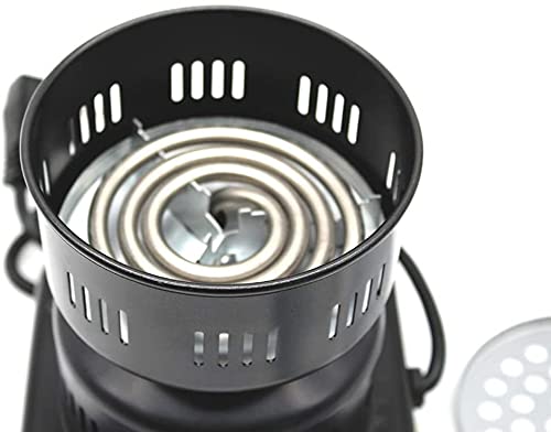 ATON Elektrischer Shisha Kohleanzünder für Shisha Kohle-Brenner Elektrisch Kohlegrill mit Tragegriff Kohlezange… – Bild 3