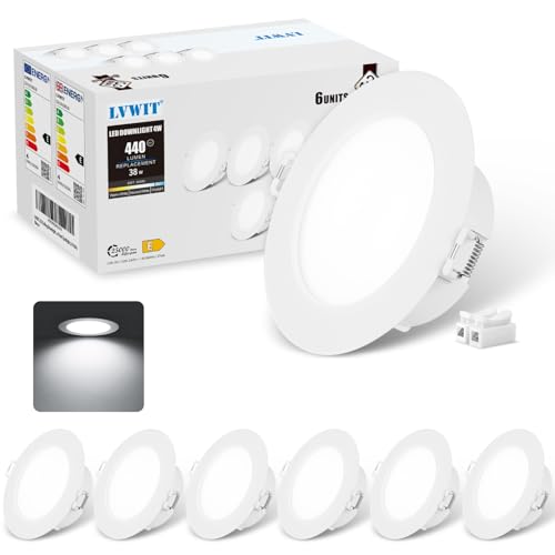 LVWIT � 6 LED Empotrable en Techo Lámpara