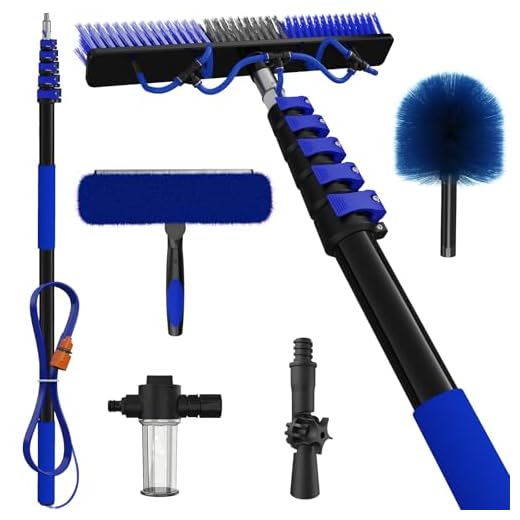 30Ft Reach Solar Panel Cleaning System