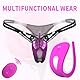 Guspiun Ultradünn Butterfly Vibrator für Frauen,Tragbarer Klitoris Stimulator 7 Vibrationsmodi,Paare Extrem Leise Auflegevibrator Ferngesteuerter Mini Sex Spielzeug