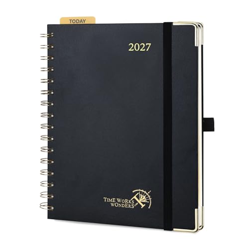 Planificador 2027 POPRUN WEHA5-BK para evitar el desorden y olvidar citas de trabajo