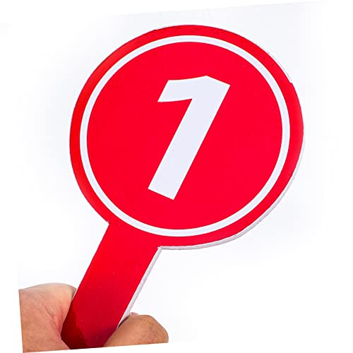 10 paddles para votación y puntuación portátiles miniatura 7