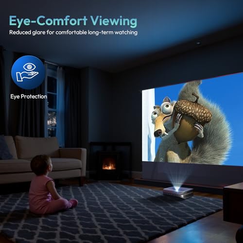 Image of NothingProjector Motorized ALR Screen, for Standard /UST Projector, 120 inch