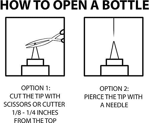 Condiment Squeeze Bottles, 8 Oz Empty Squirt Bottle, Red Top Cap, Leak Proof - For Ketchup, Mustard, Syrup, Sauces, Dressing, Oil, Arts & Crafts, Bpa Free Plastic - Perfect For Kitchen - 1 Pack #TOP3