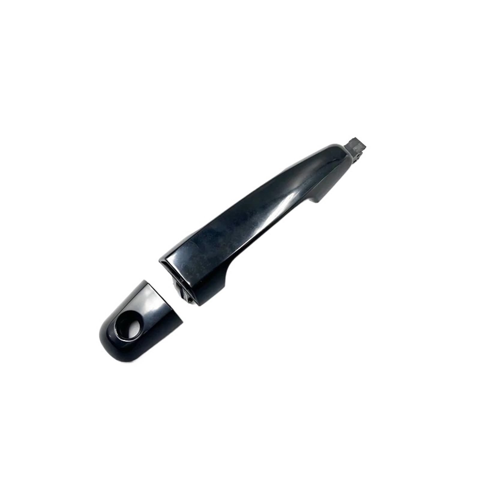 SAUANMNKTP Exterior Door Handle for Car for Mitsubishi Montero 2008-2015 L200 Triton Strada 2005-2015 Model Black Fornt Door Rear Outer Handle(Front Left)