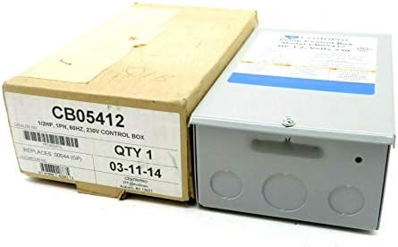CB05412 CentriPro Quick Disconnect (QD) Control Boxes - 1/2 HP - 230 V