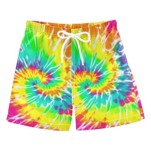 Boys Swim Trunks Tie Dye Color Toddler Swim Shorts Little Boys Bathing Suit Swimsuit Toddler Boy Swimwear 2T 202c1674