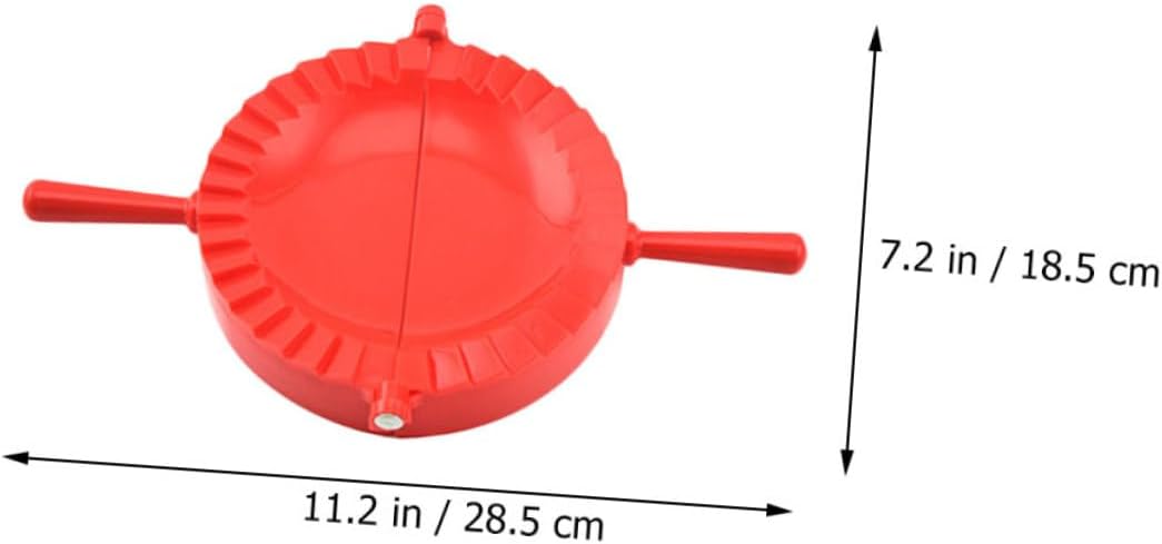 ABOOFAN 4-Piece Dumpling Mold Set Manual Dumpling Maker Adjustable Press and Cutter Food-Grade Plastic and Ravioli