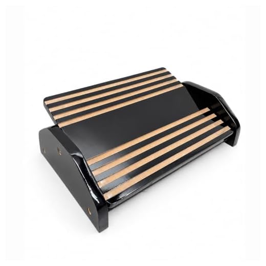 Apoio Ergonômico Mdf Black Piano