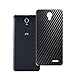 VacFun Lot de 2 Film de Protection d'écran Arrière, compatible avec ZTE Avid Plus, Film Arrière en Noir Fibre de Carbone