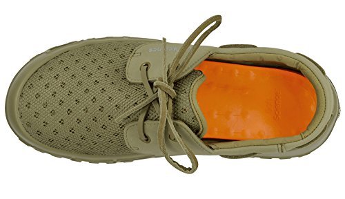 SoftScience The Fin Men's Boating/Fishing Shoes - Khaki, Size 17 - Thumbnail 5