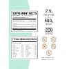 BulkSupplements.com Marine Collagen Powder - Marine Collagen Peptides Supplement, for Hair, Skin, Nails - Hydyrolyzed & Gluten Free, 2.5g per Serving, 500g (1.1 lbs) (Pack of 1)