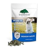 Sherwood Pet Health Adult Rabbit Food Timothy Hay Free-Choice 4.5lbs Hay-Based, Grain and Soy-Free for Better Digestion