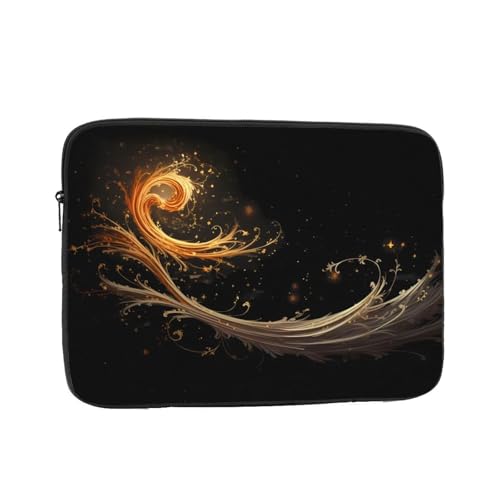Flying Phoenix Vine Laptop Sleeve Case 17 Inch Suitable For Notebook Computer Tablet Traveling Carrying Simple Case