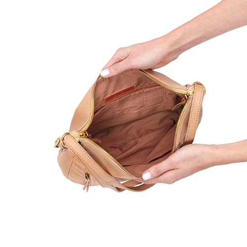 Image of HOBO Merrin Leather Bucket Backpack Convertible to Shoulder Bag for Women