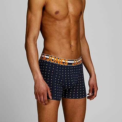 zeigt breiten Logo-Bund und flache Nähte für optimalen Komfort im Alltag. - Detailansicht von JACK & JONES Trunks...