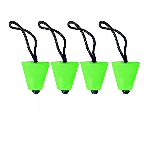 Yundxi Universal Kayak Scupper Plug Compressible Rubber Stopper with Pull String Fits Holes