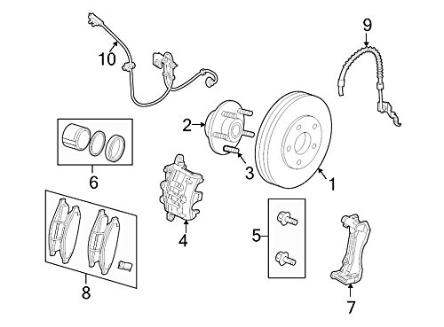 Rotor de frein Mopar haute performance contre les vibrations pour un freinage fluide