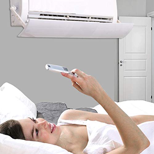 CLISPEED Ar Condicionado Defletor Defletor de Ar TelescÃ³pico Defletor Defletor Confinamento Anti So