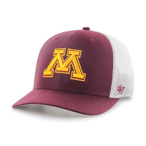 Gorra Trucker Ajustable Color Granate Oscuro con Logo Dorado miniatura 1