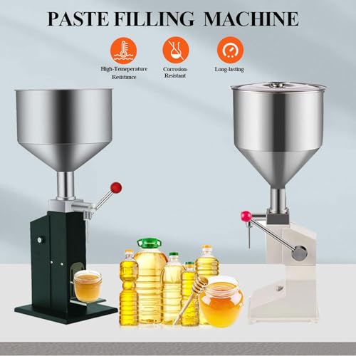 Riempitrice manuale per liquidi, pompa a siringa da 10-100 ml per fiale e bottiglie, ugello antigoccia in acciaio inossidabile, ideale per laboratorio, birra fatta in casa, cosmetici, profumi, olio