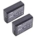 Produktbild vhbw 2X Akku kompatibel mit Canon EOS 2000D, 4000D Kamera (800mAh, 7,2V, Li-Ion) - Ersatz für Canon LP-E10