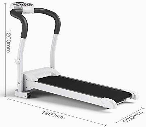 Caminadora eléctrica plegable con plataforma de 50 cm y carga 120 kg miniatura 2