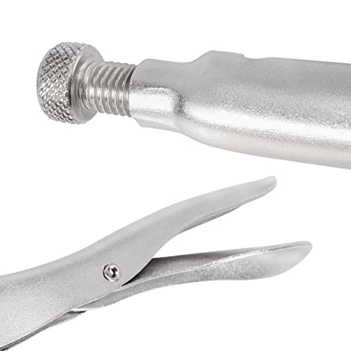 Sinjeun 4 Pcs 11 Inch C Camp Locking Plier, Heavy Duty Locking Pliers With Swivel Pads, Welding Vise Grip Pliers For Woodworking, 3.15 Inch Wide Opening Jaw #TOP2