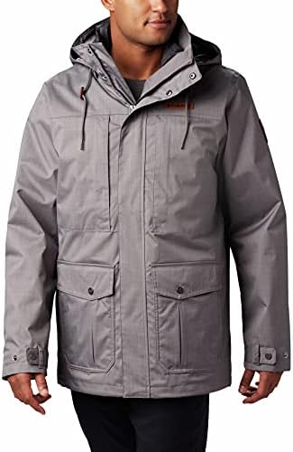 Columbia Men's Horizons Pine Interchange Jacket, City Grey, 3X Tall