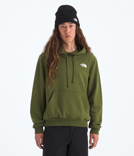 Image of THE NORTH FACE Men's Evolution Box NSE Hoodie | Sweatshirt With 2 Piece Hood, Adjustable Drawcord, Kangaroo Hand Pocket