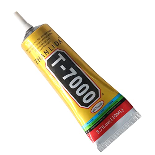 T7000 Glue 110ml [Upgraded][New Version] Multi-Function Glue Black Adhesive for Phone Repair Tablet Repair Glasses Repair Toys Repair Crafts Glass Multipurpose High Performance Industrial Adhesive (1)